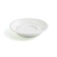 Underplate Ariane Prime White Ceramic Bowl (12 Units) For Sale