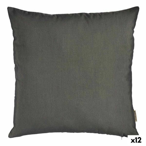 Cushion cover 60 x 0,5 x 60 cm Anthracite (12 Units) Supply