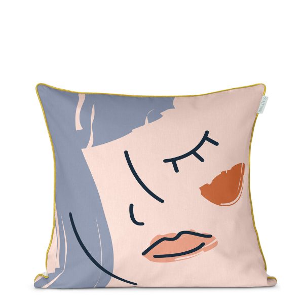 Cushion cover HappyFriday HF Living Silhouette Multicolour 50 x 50 cm Online now