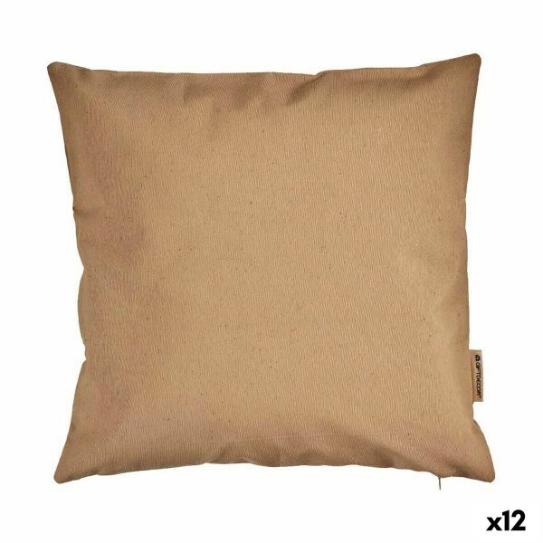 Cushion cover Beige (45 x 0,5 x 45 cm) (12 Units) Fashion