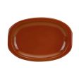 Serving Platter Raimundo Barro Profesional Baked clay Brown 6 Units 36 x 25 cm Cheap