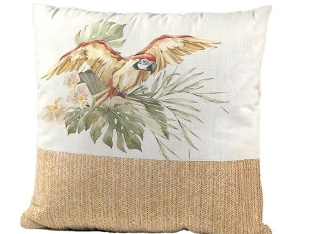 Cushion Nature craft Parrot 45 x 10 x 45 cm Online now