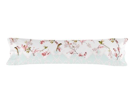 Pillowcase HappyFriday Sakura Multicolour 45 x 155 cm For Discount