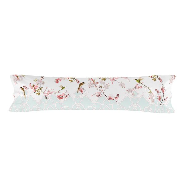 Pillowcase HappyFriday Sakura Multicolour 45 x 155 cm For Discount