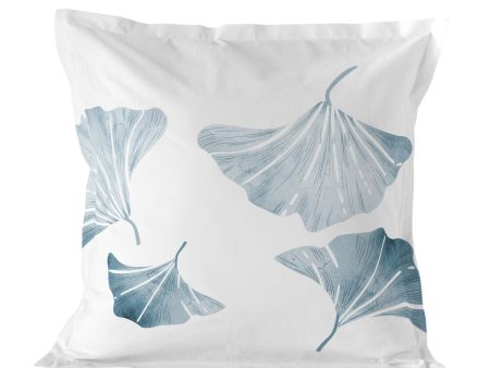 Pillowcase HappyFriday Blanc Ginkgo Multicolour 60 x 60 cm on Sale