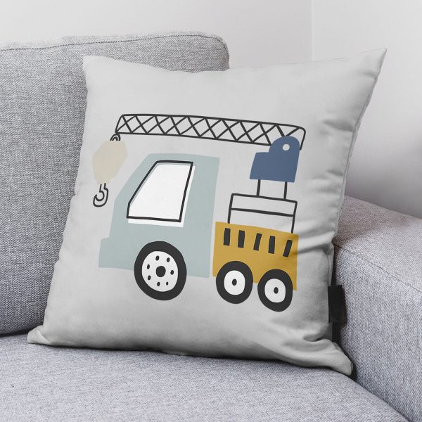 Cushion cover Kids&Cotton Brail A 50 x 50 cm Cotton Fashion