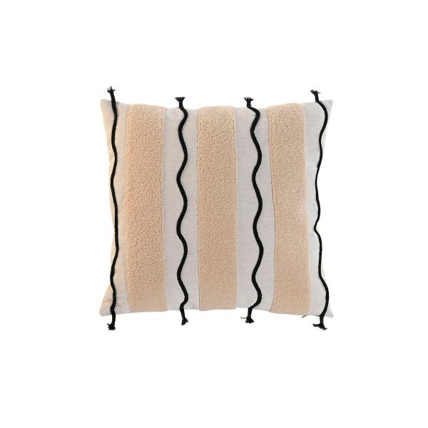 Cushion Home ESPRIT Beige Boho 45 x 5 x 45 cm Online now