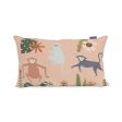 Cushion cover HappyFriday Mr Fox Jungle Life Multicolour 50 x 30 cm For Cheap