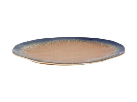 Flat Plate Inde STONEWARE CARIBIAN 27 x 17,5 cm Hot on Sale