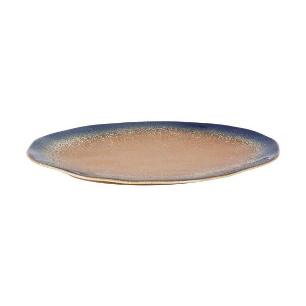 Flat Plate Inde STONEWARE CARIBIAN 27 x 17,5 cm Hot on Sale