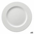 Flat plate Ariane Orba Ceramic White (Ø 27 cm) (12 Units) on Sale