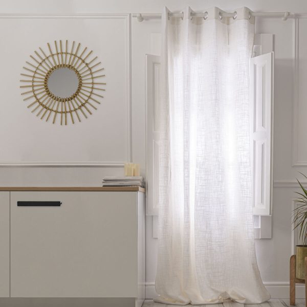 Curtain HappyFriday Basic White 140 x 280 cm on Sale