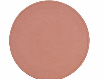 Underplate Quid Mineral Terracotta Ceramic 33 cm (6 Units) For Sale