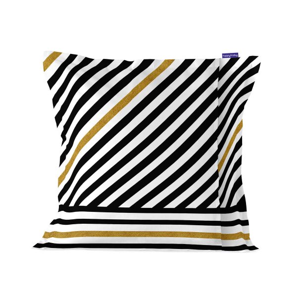 Cushion cover HappyFriday Blanc Golden dots Multicolour 60 x 60 cm Supply