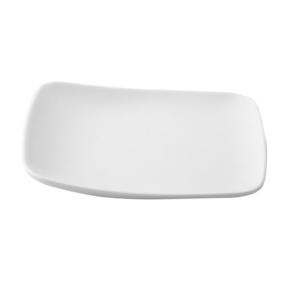 Dessert dish Ariane Vita Squared Ceramic White (20 x 17 cm) (12 Units) Online