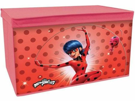 Box Fun House Miraculous Red 55,5 x 34,5 x 34 cm Online now