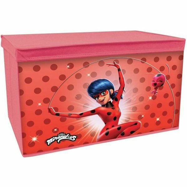 Box Fun House Miraculous Red 55,5 x 34,5 x 34 cm Online now