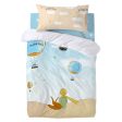 Pillowcase HappyFriday Le Petit Prince Montgolfiere Multicolour 50 x 75 cm Online