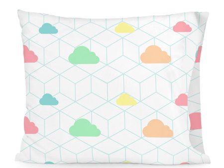 Pillowcase HappyFriday Happynois Rainbow Multicolour 60 x 70 cm For Cheap