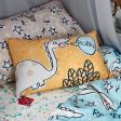 Cushion cover HappyFriday Moshi Moshi Dino Friends Multicolour 50 x 30 cm Fashion