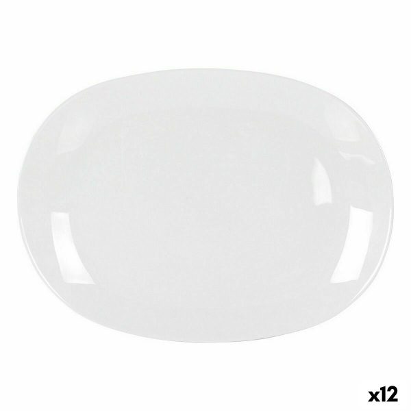 Serving Platter La Mediterránea Palaos Rectangular 35,3 x 25,4 cm (12 Units) For Discount