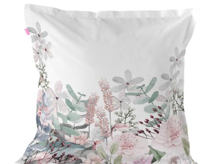 Cushion cover HappyFriday Soft bouquet  Multicolour 60 x 60 cm Cheap