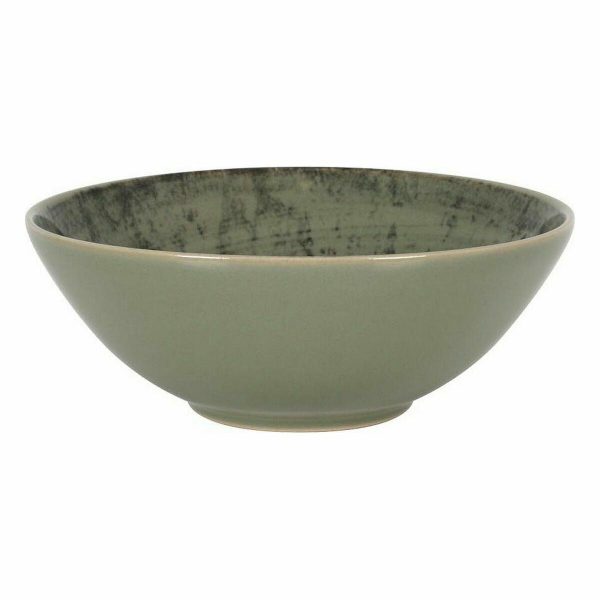 Bowl La Mediterránea Aspe Green Ø 16,3 x 6,1 cm (24 Units) Online Hot Sale