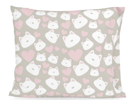 Pillowcase HappyFriday Happynois Kitty Multicolour 60 x 70 cm For Cheap