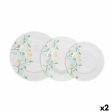 Dinnerware Set La Mediterránea Rivoli Circular 18 Pieces (2 Units) Supply