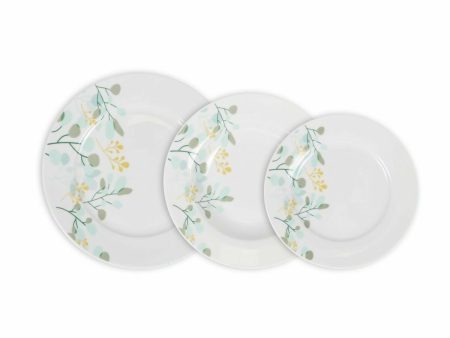 Dinnerware Set La Mediterránea Rivoli Circular 18 Pieces (2 Units) Supply