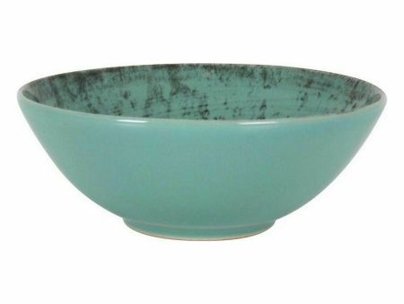 Bowl La Mediterránea Aspe Turquoise Ø 16,3 x 6,1 cm (24 Units) on Sale