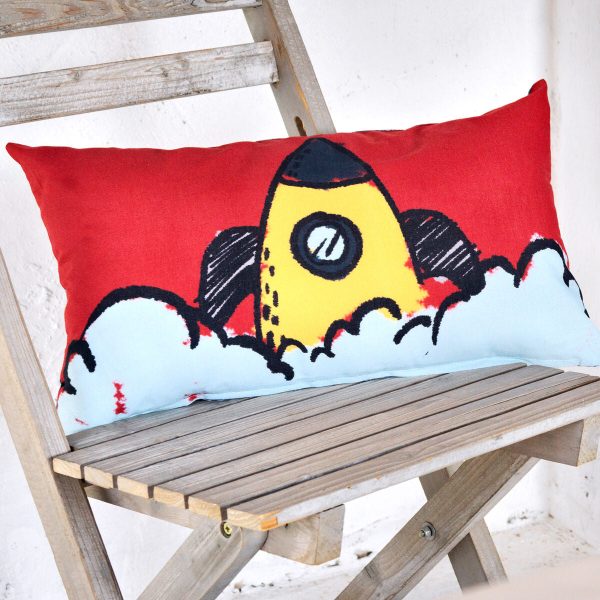 Cushion cover HappyFriday Mr Fox Starspace Multicolour 50 x 30 cm Online now