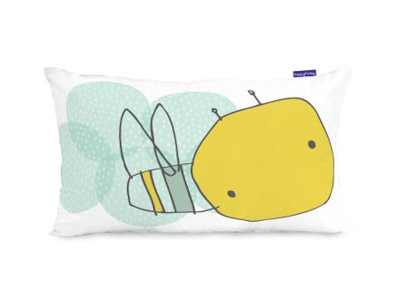 Cushion cover HappyFriday Moshi Moshi Hola Multicolour 50 x 30 cm Hot on Sale