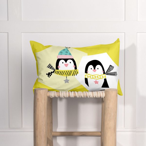 Cushion cover HappyFriday Moshi Moshi Winter Multicolour 50 x 30 cm For Discount