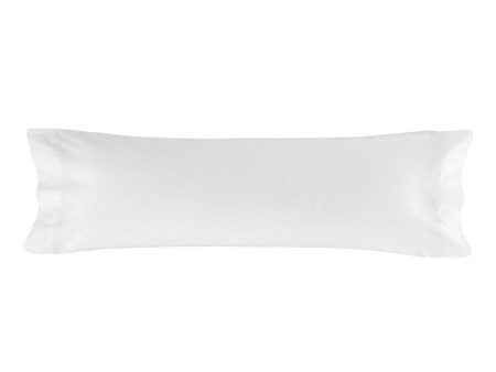 Pillowcase HappyFriday BASIC White 45 x 125 cm Sale