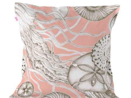 Cushion cover HappyFriday Coral reef Multicolour 60 x 60 cm Online now