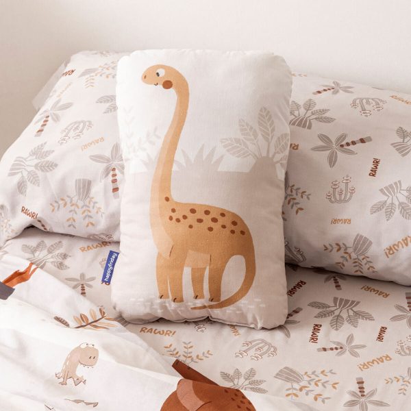 Cushion HappyFriday Moshi Moshi Multicolour Dinosaur 40 x 30 cm Online Sale