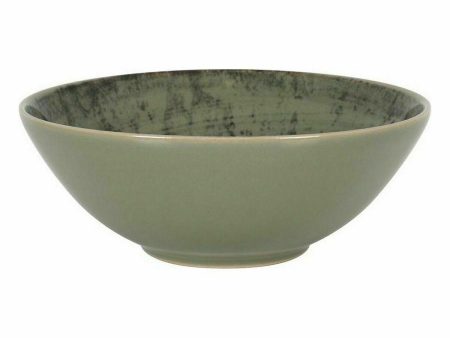 Bowl La Mediterránea Aspe Green Ø 16,3 x 6,1 cm (24 Units) Online Hot Sale