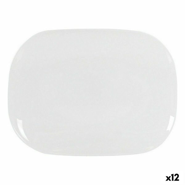 Serving Platter La Mediterránea Palaos Rectangular 30,4 x 22,7 cm (12 Units) on Sale