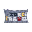 Cushion cover HappyFriday Mr Fox Starspace Multicolour 50 x 30 cm Online now