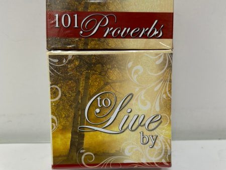 101 PROVERBS TO LIVE BY-8580 Supply